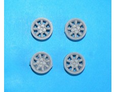Wheels – Enkei gravel / 4 pcs / for Nissan 240RS 1/24